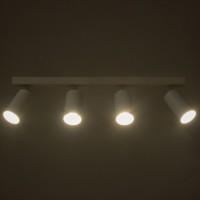 Спот "Этнес" 4хGU10 белый 62х6,5х16,5 см