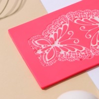 Коврик для айсинга Доляна «Бабочки», 40×10×0,5 см, цвет МИКС