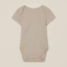 Боди детское 2 шт. SL HOME, рост 62-68 см, цвет бежевый/кофейный