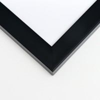 Фоторамка пластик Gallery 20х25 см, 641877-7, чёрный (пластиковый экран)