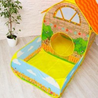 Детский игровой модуль "Домик + сухой бассейн"