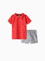 Костюм (футболка и шорты) Крошка Я, рост 92-98 см