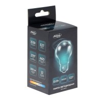 Лампа светодиодная Luazon Lighting, A60, 15 Вт, E27, 1350 Лм, 3000 К, теплый белый