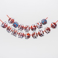 Гирлянда на ленте "С Днем Рождения!", Человек-паук