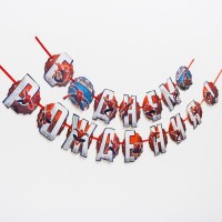 Гирлянда на ленте "С Днем Рождения!", Человек-паук