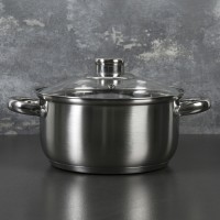 Набор кастрюль Доляна «Гретте», 4 предмета: 1,5 л, 2 л, 3 л, 4 л