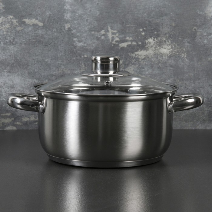 Набор кастрюль Доляна «Гретте», 4 предмета: 1,5 л, 2 л, 3 л, 4 л