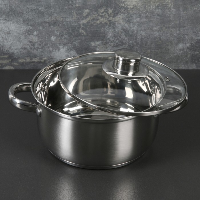 Набор кастрюль Доляна «Гретте», 4 предмета: 1,5 л, 2 л, 3 л, 4 л