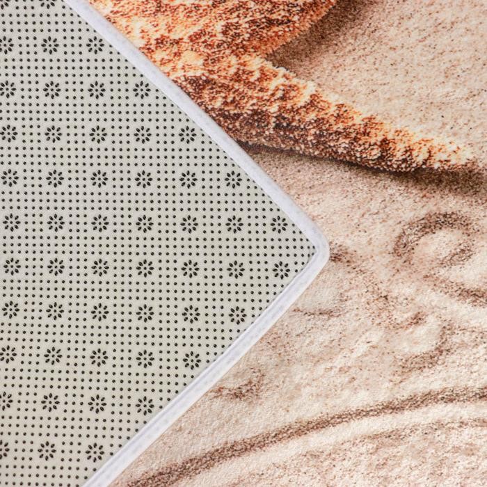 Набор ковриков для ванной и туалета Доляна «На пляже», 2 шт: 40×45, 45×75 см