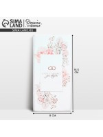 Конверт для денег «С днем свадьбы», 16.5×8 см