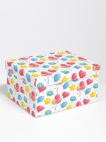 Коробка складная «Шарики», 31×25.5×16 см