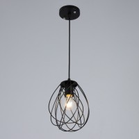 Светильник BayerLux "Бигли" Е27 40Вт черный 18х18х20-120см