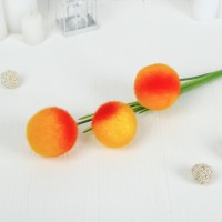 Цветок искусственный "Шар" d-6 см, микс