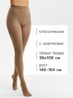 Женские колготки MINAKU 100 ден, бежевые, размер 2/S