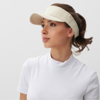 Козырек женский MINAKU, цвет молочный, р-р 58