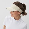 Козырек женский MINAKU, цвет молочный, р-р 58