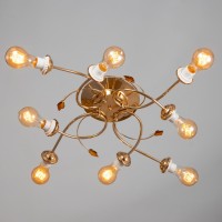 Люстра "Бриана" бп 8х40Вт Е27 Золото МОДЕЛЬ: 2800087