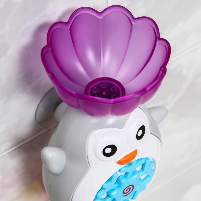 Набор игрушек для игры в ванне «Пингвинчик - мельница»