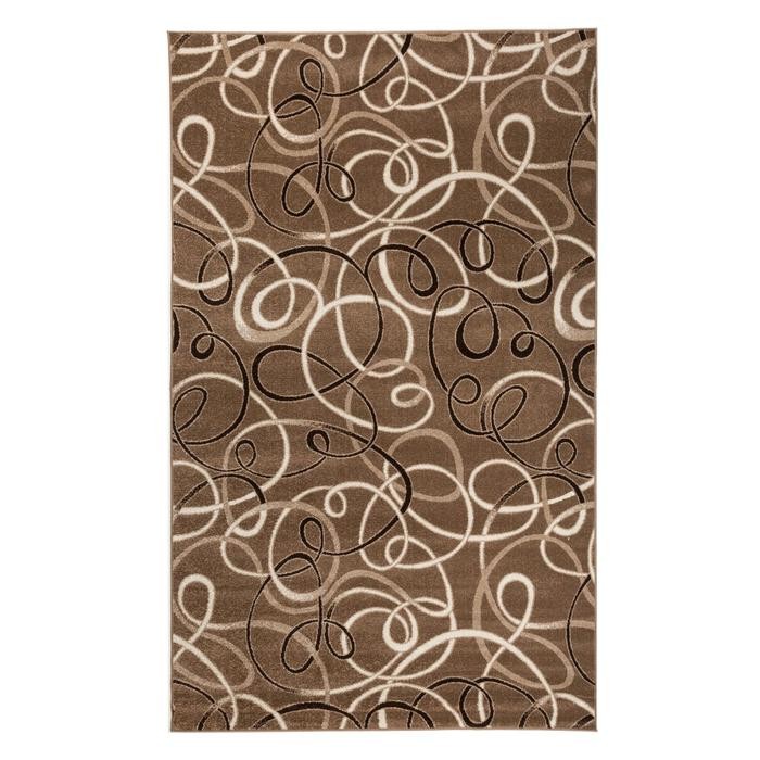 Ковер Эспрессо прямоугольный 100*200 см, f2793/a2/es, ПП 100%, джут