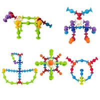 Конструктор «Весёлые присоски», 39 деталей