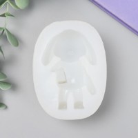 Молд силикон "Милый крольчонок" 9х7х4 см