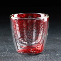 Стакан с двойными стенками «Селебрити», 230 мл, 8,5×8,5 см