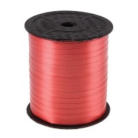 Лента упаковочная простая, красная, 0.5 см × 225 м