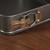 Форма для выпечки разъёмная Доляна «Элин. Квадрат», 28×28 см, антипригарное покрытие, цвет чёрный