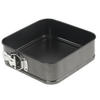 Форма для выпечки разъёмная Доляна «Элин. Квадрат», 28×28 см, антипригарное покрытие, цвет чёрный