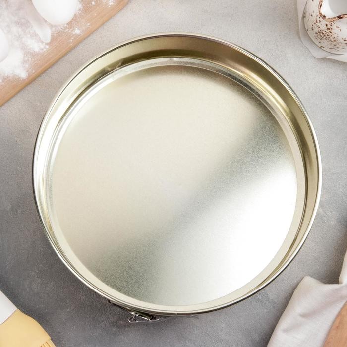 Форма разъёмная с замком, d=24 см, h= 6 см, антипригарное покрытие