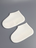 Чехлы для обуви, силиконовые, р-р S (26-34), 21 см, пара, белые