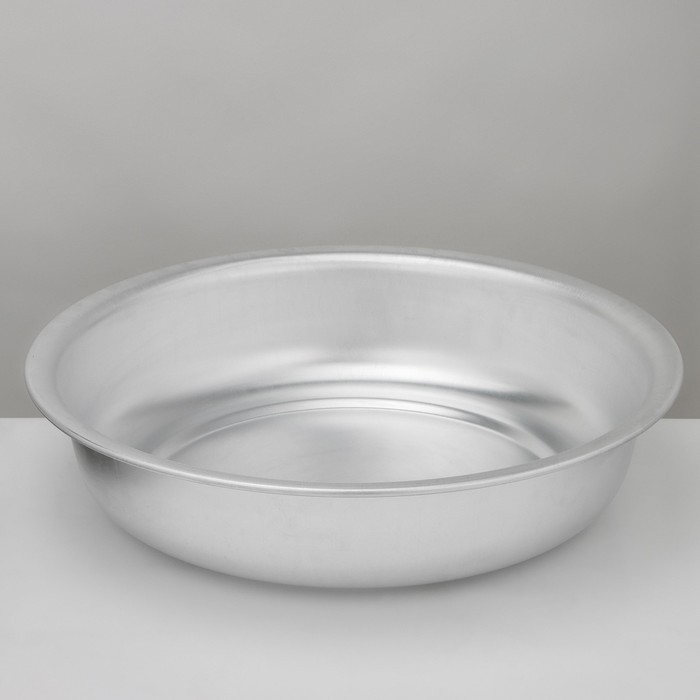 Таз, 16 л, d=45 см, цвет хромированный