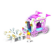 Конструктор «Девчонки: королевская карета», 98 деталей