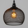 Светильник BayerLux "Шар" 1х40Вт E27 черный 22х22х110 см.