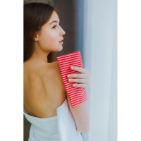 Мочалка для тела Доляна «Японская», 90 см, в полоску, МИКС