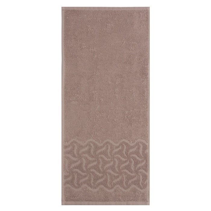 Полотенце махровое «Радуга» цвет бежевый, 30х70, 305 гр/м