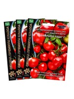 Набор семян Томат "Марьина Роща" F1 раннеспелый, крупноплодный, кистевого типа, 3 шт.