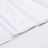 Ткань для рукоделия, «Мех» на трикотажной основе, белый, лоскут 100 × 165 см