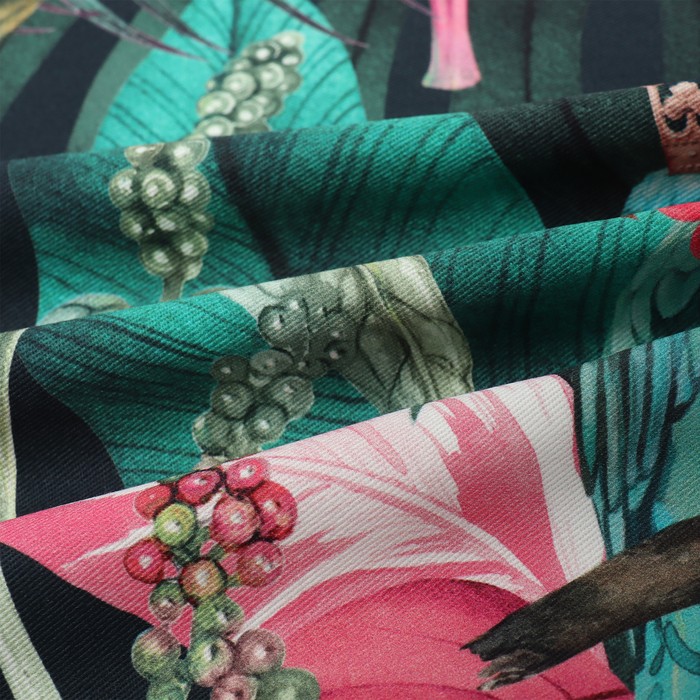 Салфетка Этель Tropical parrots 46х46см, 100% хл, саржа 190 г/м