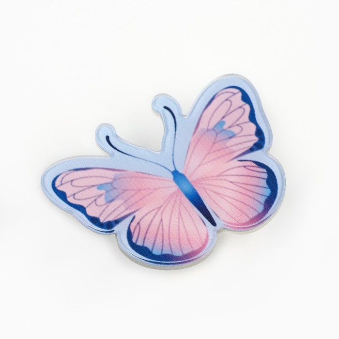 Заколка для волос «Бабочка», 3,7 х 3,5 х 1 см