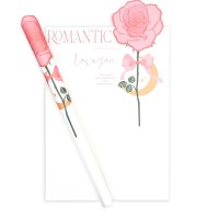 Бумага фигурная для цветов 70гр., "Роза", 50х35см