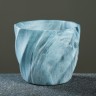 Горшок "Мрамор" 7х6см, МИКС