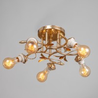 Люстра "Жаннета" бп 5х40Вт Е27 Золото МОДЕЛЬ: 2800064