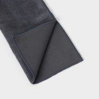 Салфетка для уборки Raccoon «Суперплотная профи», 30×40 см, микрофибра, серая