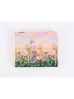 Коробка складная «Цветочный луг», 31 х 25,6 х 16 см