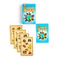 Карточная игра "Дабл-трабл. В поисках восьмого чуда света" 55 карточек