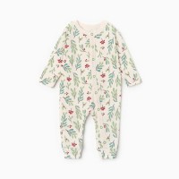 Комбинезон детский «Крошка Я» Christmas, рост 62-68 см, молочный