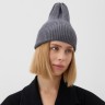 Шапка женская MINAKU, р-р 52-56, цвет серый-меланж