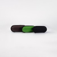 Футляр для очков молнии, 16 × 3 × 7 см, цвет МИКС