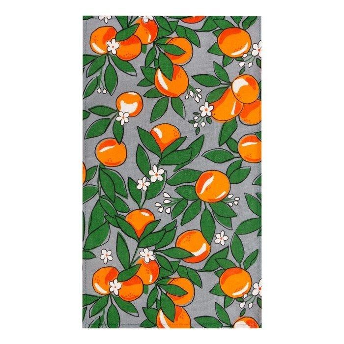 Набор кухонных полотенец Доляна Сitrus, 35х60см-2шт, 100% хлопок Набор кухонных полотенец Доляна Сitrus, 35х60см-2шт, 100% хлопок